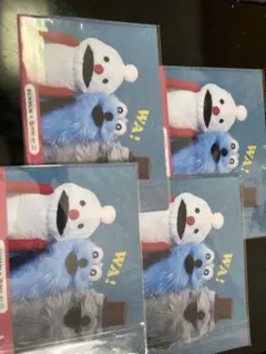 パペットスンスン　東京駅1番街　クリアファイル　4枚セット　非売品　ノベルティ