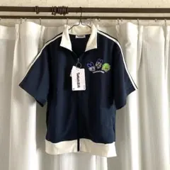 新品★たまごっち　トラックジャケット★レディース　Mサイズ★半袖ジップジャケット