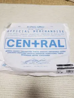 KING GNU CEN+RAL KINCHAKU POUCH ブラック　Ｋのサムネイル