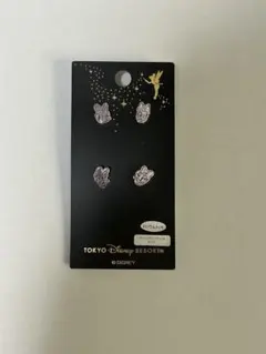 ディズニーリゾート　デイジー　デイジーダック　ピアス　シルバー