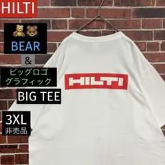 非売品　HILTI Tシャツ　クマ　ビッグロゴ　ビッグシルエット　ストリートのサムネイル