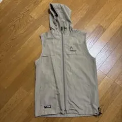 HEAD フード付きベージュベスト