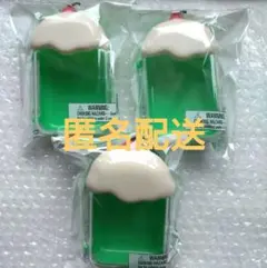【匿名配送】クリームソーダ ケースキーホルダー 3個セット ダイソーのサムネイル