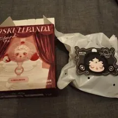 スカルパンダ You Found Me! スマホストラップ darkness