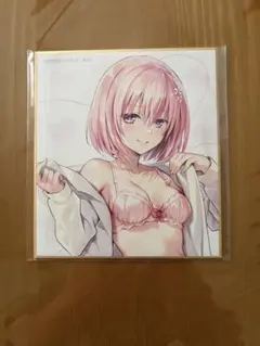 ToLOVEる 色紙 モモ おきがえver.