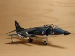 プラモデル完成品 1/72 ハセガワ シーハリアーFRS Mk.1