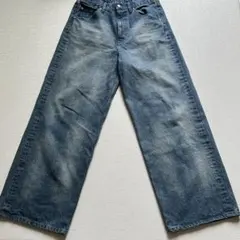 WYM LASER FADE STANDARD STRAIGHT DENIM - メルカリ