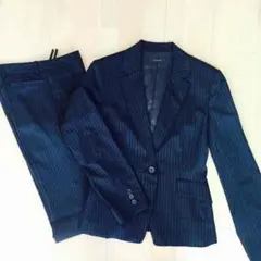 【美品】INTER PLANETピンストライプスーツ