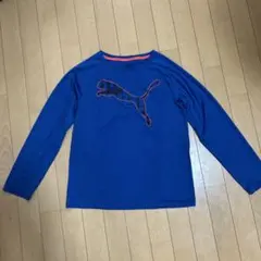 ロゴ 長袖カットソー