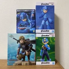 ゼルダの伝説・ロックマンフィギュア4点セット