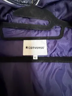 CONVERSE コンバース ダウンジャケット ネイビー4L