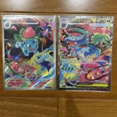 メガフシギバナex SAR フシギソウ AR 2枚セット