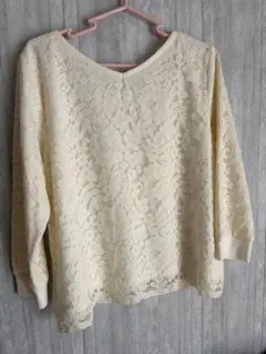 レーストップス アイボリー GLOBAL WORK 美品