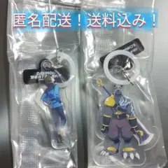 【匿名配送】デジモンビートブレイク　ふらっとめじるしアクセサリー　2個セットのサムネイル