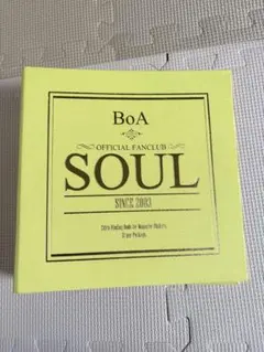 BoA ファンクラブ SOUL 公式アイテム