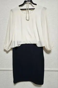 UNITEDARROWS ワンピーススーツ Mホワイト入園、入学、卒業式、結婚式