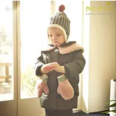 moimoln モイモルン ファー付きダウン 韓国子供服