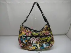 LESPORTSAC ハワイ　ワヒネフラ柄フラガール ショルダーバッグ