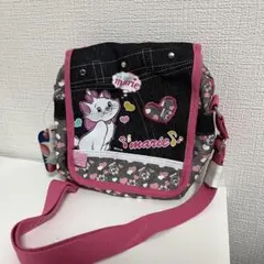Disney おしゃれキャットマリー ショルダーバッグ　ラメ　平成レトロ