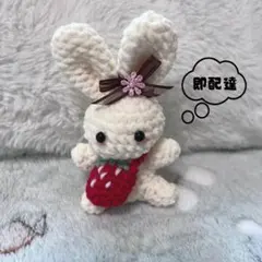 ハンドメイド あみぐるみ うさぎさん - メルカリ