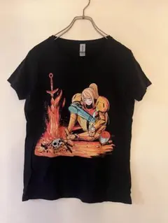 No.7111 メトロイド サムス プリントTシャツ レディースSゲームのサムネイル