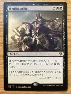 MTG 闇の領域の隆盛 日本語版 1枚