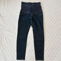 LEPSIM マタニティ デニムスキニーパンツ Ｓ　レプシム　妊婦　妊婦服