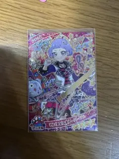 アイプリ　リング3段　わいるどすたーパープル　チィ