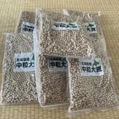 北海道産 中粒 大豆 1kg×7袋セット