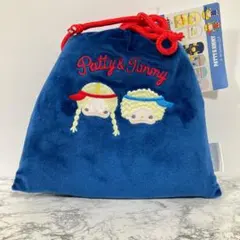 未使用品⭐️パティ＆ジミー靴下6足セット　巾着袋　収納ポーチ　ソックス　サンリオ