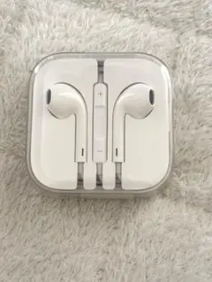 透明フィルムまかれたままです　純正イヤホン　新品未開封 Apple