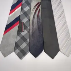ビジネス用ネクタイ DAIMARU HISDERN 5本セット　まとめ売り