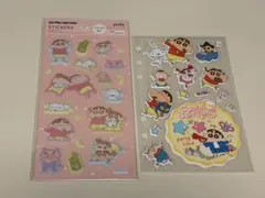 クレヨンしんちゃん シール 2点セット　お裾分け