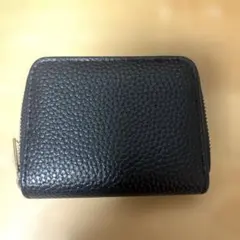 ブラックレザーコインケース