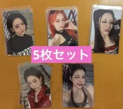 lesserafim makestar 中国ヨントン　トレカ　5枚セット