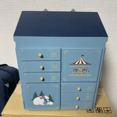 カルディ　アドベントカレンダー　青