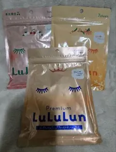 旅する&プレミアムLuLuLun フェイスマスク 4個セット