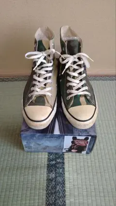 ALL STAR カモフラージュ ハイカットスニーカー(MADE IN USA)