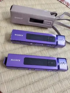 SONY NW-M505 パープル2個セット 革ケース付き ウォークマン - メルカリ