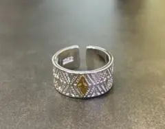 VINTAGEヴィンテージ ドットシルバーデザインリング　S925