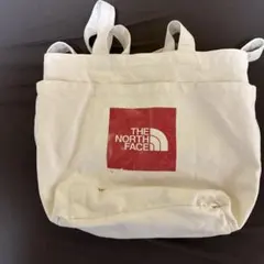 THE NORTH FACE クリーム色トートバッグ