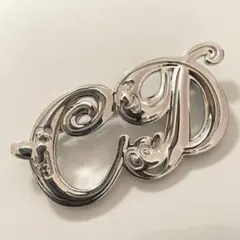 【希少】DIOR × KENNY ディオール ケニーシャーフ　ブローチ　CDロゴのサムネイル