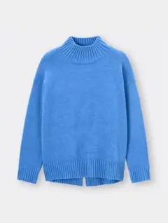 パフィータッチオーバーサイズハイネックチュニック(長袖) Mサイズ