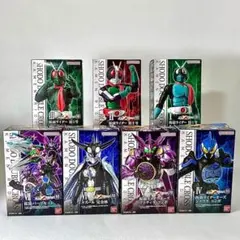 掌動-XX 仮面ライダー10 フィギュア 7体セットSHODO-XX