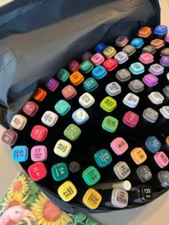 【新品】80色 カラー　マーカーペン 油性マジックペン　セットのサムネイル