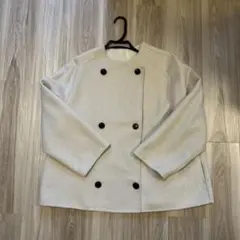ur's ノーカラーコート Sサイズ