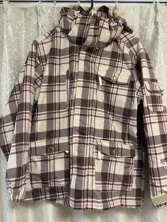 スキーウェア レディース Mサイズ チェック柄