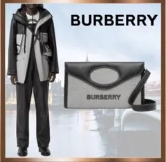 BURBERRY バーバリー クラッチバッグ ショルダー バッグ ロゴのサムネイル