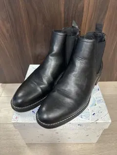 Glabella サイドゴアブーツ ブラック　Ｌサイズ