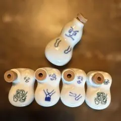 崎陽軒　ひょうちゃん　陶器製醤油さし　5個セット
